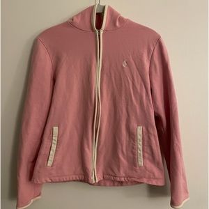 Pink Polo Ralph Lauren fleece zip up
